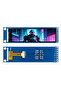 شاشة Estardyn TFT LCD مقاس 2.25 بوصة طراز ST7789، وحدة شاشة صغيرة بدقة 76*284، شاشة LCD ملونة كاملة العرض بواجهة SPI - 7