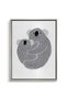 Mother and Child Koala Cuddle Kids Wall Art | Portrait Framed Canvas Print | Luxury Modern Decor for Kids Room - 2
