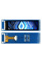 شاشة Estardyn TFT LCD مقاس 2.25 بوصة طراز ST7789، وحدة شاشة صغيرة بدقة 76*284، شاشة LCD ملونة كاملة العرض بواجهة SPI - 7
