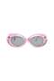 Kids UV400 Protection with Light Weight Eyewear, 3D Color Rhinestone Bow Kids Sunglasses Set, Sweet Sequin Portable Hard Protective Case Kit - 2