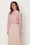 Shirt Collar Viscose Tunic 46699 - 2