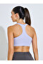 Lilac Seamless Racerback Sports Bra - 4