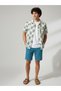 Men Classic Floral Printed Casual Shirt - 3