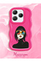 Infinix Hot 40 Pro Compatible Case Camera Protector Red Silicone Couple Phone Case Girl Pattern - 2