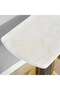 NODREA CONSOLE TABLE MARBLE - WHITE & GOLD - 3