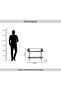 CORTEZ CONSOLE TABLE MELAMINE - NATURAL BLACK - 5