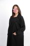 Black Blazer with Lapels and Pockets - 2