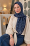Women's Scarf Cotton Patterned Casual 95X95 cm