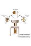 DARL DINING CHAIR - BEIGE - 5