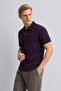 Men's 100% Cotton Standard Fit Polo Collar Basic T-Shirt - 2