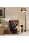 Beamer E-27 Arc Floor Lamp 135x40x180cm - Black - 2