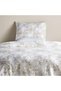Abstract Medallion Premium Turkish Cotton Jersey 2-piece Full Duvet Cover Set 160x200cm - Beige - 2