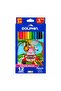 JUMBO COLOUR PENCILS 12 COLOUR Triangular Shape with SHARPENER - 2