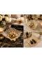 Luxury Handmade Resin Tray with Gold Butterflies – Decorative Trinket Dish - 4