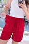 Elastic Waist Viscose Shorts 6Y363 - 2