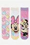 Licensed Minnie Mouse 3-Pack Girls' Socks Cotton Socks Daily Socks Gift Socks Cute Hero Socks School Socks Mn21552