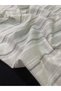 Mixed Striped Linen Fabric - Black and White Striped - 3