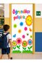 Elastic Door Decoration, Fabric Door Dressing, Learn and Grow Themed, Classroom Door, School Event Door Decoration