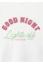 Full cotton pyjama set with text - 4