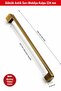 Cabinet Handle - Oval Metal Handle - Antique Yellow Furniture Kitchen Drawer Door Handle 224 mm