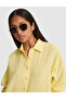 Yellow Comfort Fit Long Sleeve Muslin Shirt 50328655-Vr044 - 2