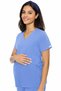 Mc8459 Maternity Scrubs Top – Imported, Flexible, Adjustable Waist Detail, Maternity Doctor/Nurse Uniform