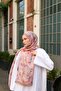 Allure Butterfly Pattern Tencel Shawl - 3