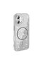 iPhone 16 Case Non-Spill Glitter Silicone Magsafe Camera Raised Senk - 3