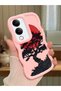 Vivo Y19 Compatible Case Camera Protector Pink Silicone Couple Phone Case Tree Pattern