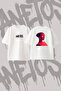 Ariana Grande_130 Design Back Printed Cotton White Oversize T-Shirt