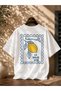 Limoncello La Dolce Vita Lemon Printed Oversize Unisex Premium T-Shirt