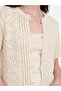 Zero Roba Collar Openwork Women's Knitwear Cardigan for Style Seekers from Uzg Store - 4