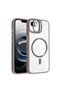 iPhone 16E Case with Camera Stand, Magsafe Compatible, Transparent Back, Silicone Gzst