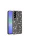 Galaxy A36 Case Glittery Diamond Stone Camera Raised Silicone Gzst