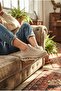 Beige Trend Knitted Textured Knitwear Lightweight Flexible Sports Shoes - 2