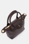 Bag Women's Shoulder Bag Handbag Crossbody Leather Mini Bag Small Nora Brown - 2