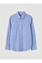 Nevavm Striped 100% Cotton Women's Shirt with a Difference