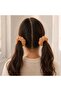 Knitted Pompom Hair Clip - Bulut Scrunchie Handmade - 2-Piece Handmade Knitted Clip - 2