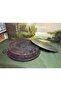 Epey Havgarca Antique Copper Lid Pan Fish Pan 33 cm in Diameter 5 cm in Height - 5