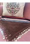 Hair Bandana Sequin Tile Red - 3