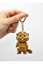Cute Beaver Figured Movable Keychain - 2