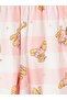 Lcw Kids Pink Printed Girl's Shorts Pajamas Set - 7