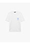 Regular Fit Cotton Pocket Embroidered Short Sleeve Crew Neck T-Shirt