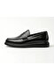 Genuine Leather Light Poly Sole Top Quality Design Odorless Black Classic Shoes Te0103