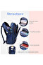 Kids Backpack and Dino Lunch Box 2-Piece Combo Set (Navy Blue) - 3