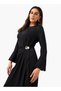 CINCHED BUKEL DTEAIL DRESS - 5