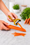 Solingen Vegetable and Fruit Peeler Stainless Steel Sharp Blade Ergonomic Potato Carrot Cucumber Apple Peeler - 4