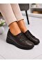 Genuine Leather Full Orthopedic Heel Supported Poly Sole Lightweight Design Women'S-Mother's Shoes - 2
