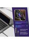 Phone Charger, 2-in-1 Invisible Holder Charger Cable - 4.9FT 65W Braided Fast Charge with B - 5