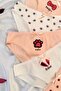 Cute Paws 5-Piece Printed Women's Slip Panties Set - 2
